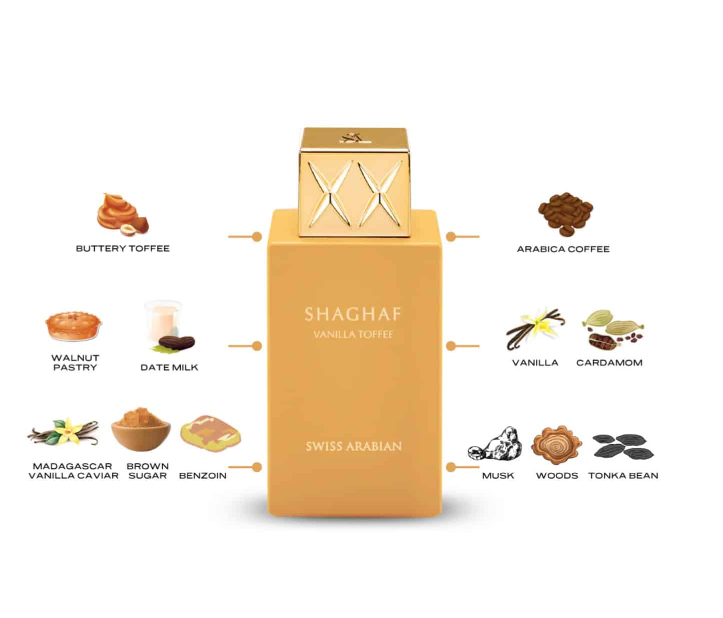 Shaghaf Vanilla Toffee - vue 4