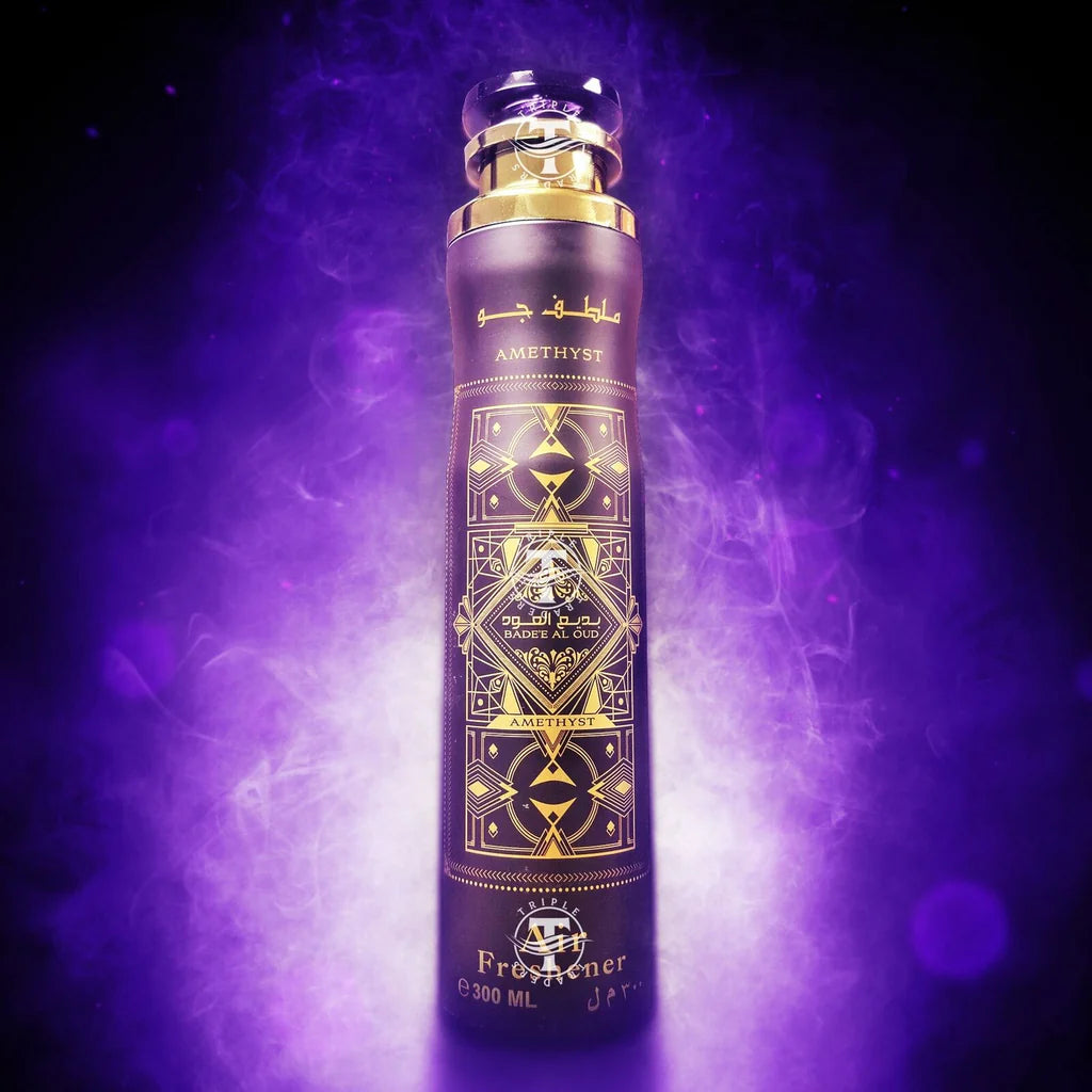 Air freshner Badee al oud amethyst - LATTAFA 300 ml