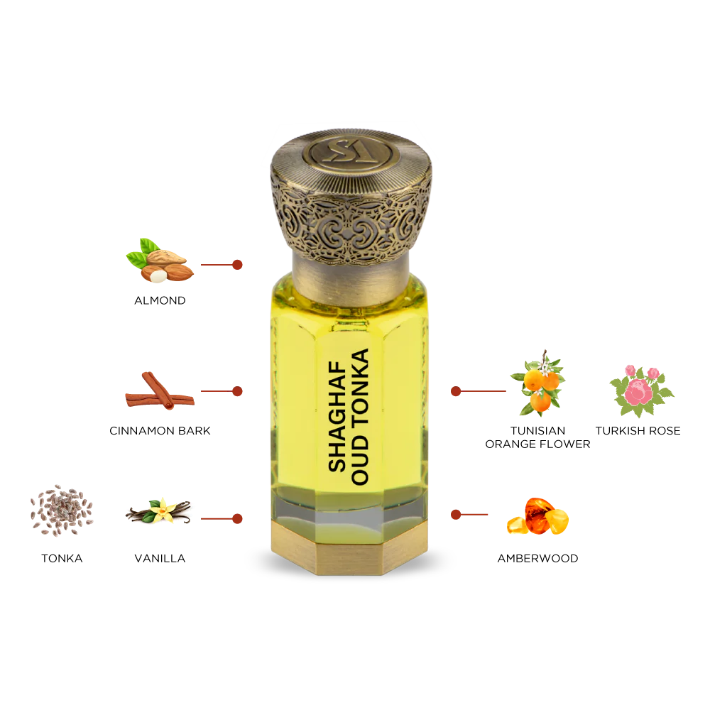 Shaghaf Oud Tonka Oil - vue 3