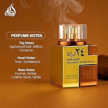24 Carat Pure Gold - LATTAFA 100 ml Lattafa