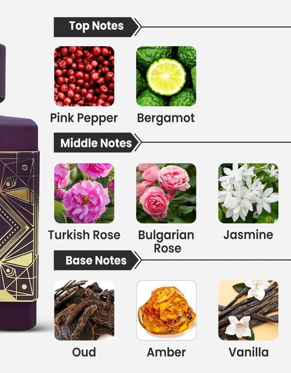 Badee Al Oud Amethyst - LATTAFA 100 ml Lattafa
