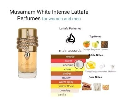 Musamam white intense - LATTAFA 100 ml Lattafa