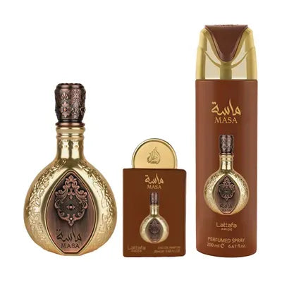 Giftset Masa 3pcs - LATTAFA P 100ml + 200ml + 20ml Lattafa Pride