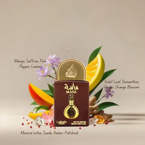 Giftset Masa 3pcs - LATTAFA P 100ml + 200ml + 20ml Lattafa Pride