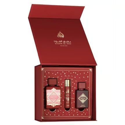 Badee Al Oud Sublime Giftset - LATTAFA 100 ml + 12 ml + 50 ml Lattafa